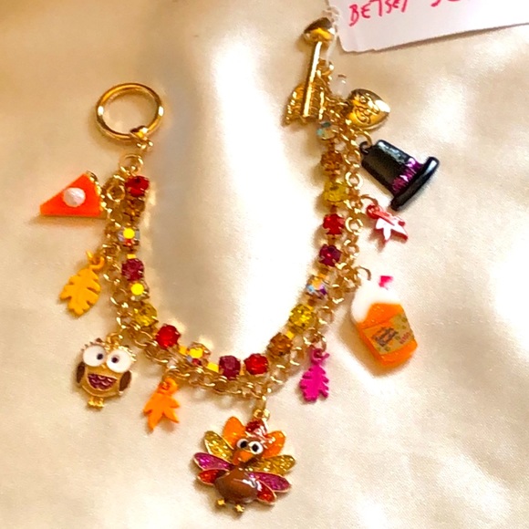 New Betsey Johnson Fall Bracelet - Picture 9 of 12